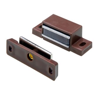 Hettich Magnetschnäpper 4 kg, braun, 4 Stück