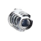 HETTICH Eindrehmuffen mit Innengewinde, M5, Ø 5mm, Zinkdruckguss, roh, 8 Stück