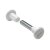 HETTICH Verbindungsschraube M6, 34-45mm, weiß, 10 Stück
