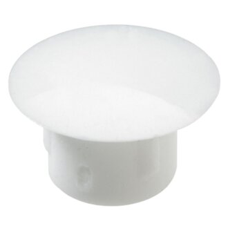 HETTICH Abdeckkappe, 8 mm, Kunststoff, weiß, 20 Stück