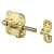 HETTICH Grendelriegel, 38 x 40 mm, vermessingt