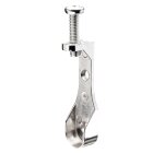 Hettich Schrankrohrlager für ovale Schrankrohre, Ø 15/30 mm, 2 Stück
