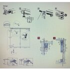 HETTICH Montagesatz für Faltschiebetürsystem Wing Line