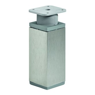 Hettich Möbelfuß, 40 x 40 x 100 mm, verstellbar