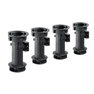 Hettich Sockelverstellfuß-Set, 150-170 mm verstellbar, 4 Stück