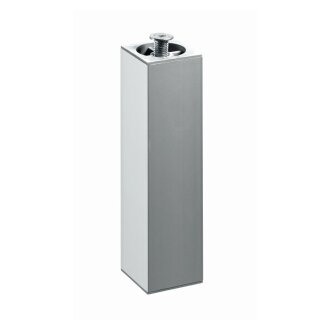HETTICH Tischbein Ancona, Alu-Optik 40 x 40 x 200-230 mm verstellbar - Schwerlast