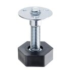 Bodenausgleichschraube mit Mutter, M8 x 40 mm