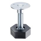 Bodenausgleichschraube mit Mutter, M8 x 40 mm