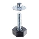 HETTICH Bodenausgleichschraube mit Mutter, M8 x 40 mm