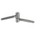 HETTICH Einbohrband für Holzzarge, 41 x Ø16mm, vernickelt, 10 Stück