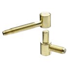 Hettich Einbohrband für Stahlzarge, 16 mm, vermessingt, 10 Stück