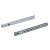 HETTICH Kugelpräzisionsteilauszug für 27mm Nut, 315-500mm,12 kg, Stahl, verzinkt