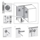 HETTICH Topfscharnier Intermat innenliegend, vernickelt, 35 mm