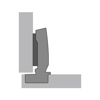 Hettich Topfscharnier Intermat vorliegend vernickelt 35mm