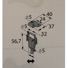 Kistenverschluss 21 x 78mm verzinkt 10 Stück