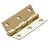 HETTICH Scharnier, 70 x 40mm, vermessingt, 10 Stück