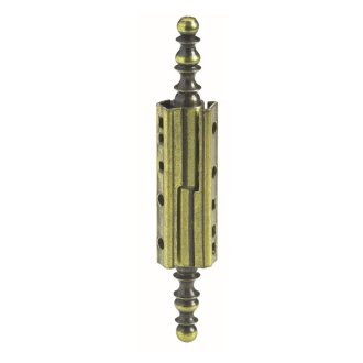 HETTICH Möbelband, 9 x 40mm, vermessingt, 5 Stück