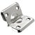 HETTICH Schatullenscharnier, 40 x 45mm, vernickelt, 10 Stück