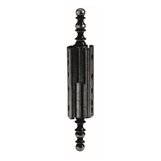 Hettich Möbelband mit Zierkopf, 9 x 40 mm, schwarz, 5 Stück