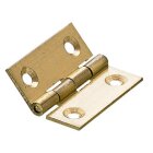 HETTICH Scharnier, 38 x 32mm, Messing matt, 10 Stück