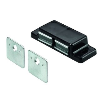 Hettich Magnetschnäpper, 2 x 3 kg, braun, 25 Stück