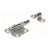HETTICH Grendelriegel, 50 x 45mm, verzinkt, 5 Stück