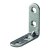 HETTICH Stuhlwinkel 15 x40 x 40 x 2mm, Edelstahl matt, 25 Stück
