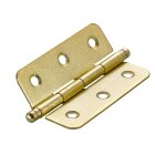 Hettich Zierscharnier, 60 x 40 mm, vermessingt, 20...