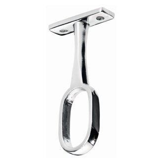 Hettich Schrankrohrmittelträger für ovale Schrankrohre, Ø 15/30mm, 25 Stück