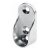 HETTICH Schrankrohrlager für ovale Schrankrohre, Ø 15 / 30mm, Zinkdruckguss verchromt, 50 Stück