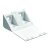 Hettich Universal Eckverbinder, 20 x 43 x 20 mm, Kunststoff, weiß, 20 Stück