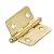 HETTICH Zierscharnier, 40 x 35mm, vermessingt, 20 Stück