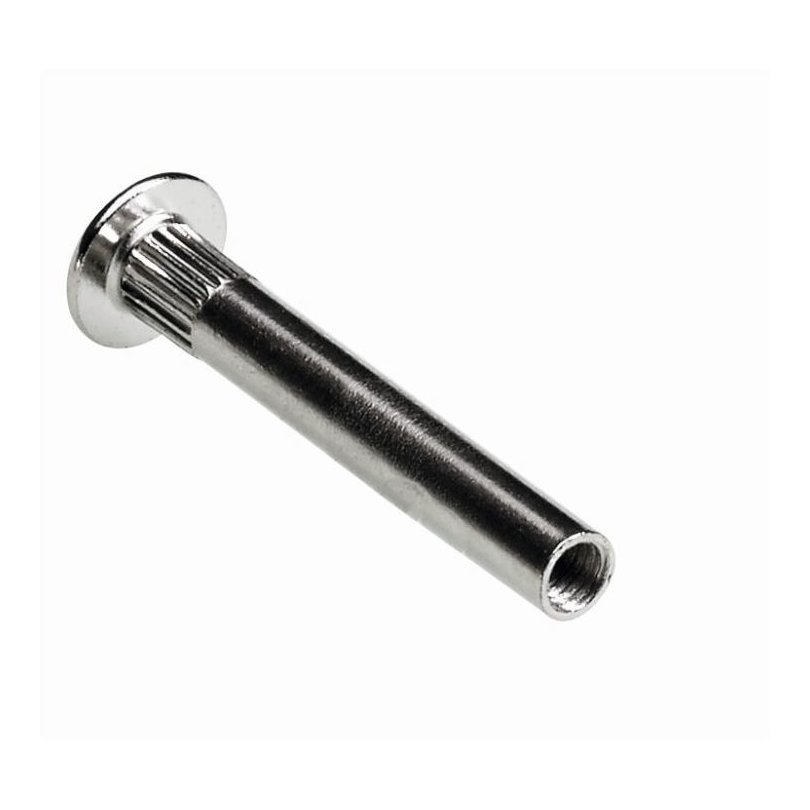 Hülse für Verbindungsschraube, M4 36-46 mm, Stahl, vernickelt 50  