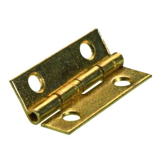 Hettich Scharnier 20 x 12mm vermessingt 20 Stück