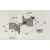 HETTICH Arbeits- und Holzplattenverbinder, Ø 35 mm, 65 mm, Stahl, 10 Stück