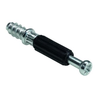 HETTICH Einschraubdübel für Rastex 15, Spannmaß 30 mm, Bohr-Ø 5mm, 40 Stück