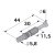 HETTICH Einschraubdübel für Rastex 15, Spannmaß 30 mm, Bohr-Ø 5mm, 40 Stück