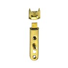 Möbelriegel 13 x 50mm gerade vermessingt 10er Pack