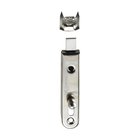 Möbelriegel 16 x 70mm gerade vernickelt 10 Stück
