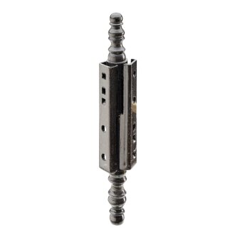 HETTICH Anschraubband brüniert mit Zierkopf 9 x 40mm, 5 Stück