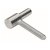 HETTICH Türbandunterteil, Ø 15 x 44mm, Stahl verzinkt, 10 Stück
