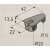 HETTICH Verbindungsbeschlag 10/20mm vernickelt 10 Stück