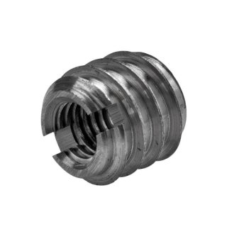 Eindrehmuffen mit Innengewinde, M8, Ø8 mm, Stahl, roh  50 Stück