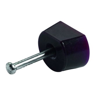 Bodenträger mit Nagelstift braun 14,5 x 7,5 mm   100 stück