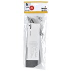 HETTICH Klappenstütze mit Soft Close, Kunststoff, grau