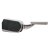 HETTICH Klappenstütze mit Soft Close, Kunststoff, grau