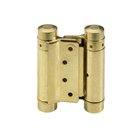 Pendeltürbeschlag 75mm, vermessingt, 5 Stück