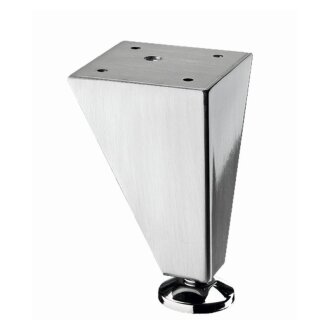 HETTICH Design Möbelfuß Gaja, 100 mm, Stahl verchromt