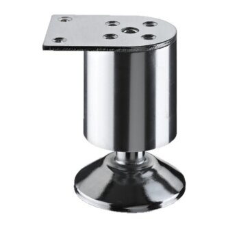 Hettich Design Möbelfuß Juba, verchromt, 50 x 100 mm, B-Ware Folie defekt/nicht vorhanden