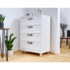 HETTICH Design Möbelfuß Aryta Edelstahl-Optik 50x50x150 mm, B-Ware Verpackung leicht eingerissen